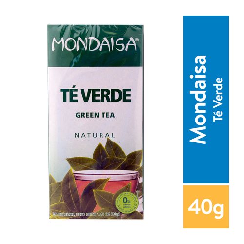 Té Verde Mondaisa Aromatica 20 Unidades - 40 g