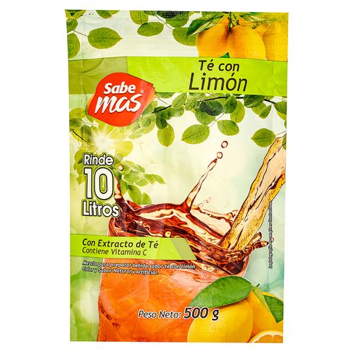 Mezcla Para Bebida Sabemas Sabor Limón - 500 g