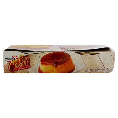 2 Pack Flan Yoplait A Base De Leche - 220 g