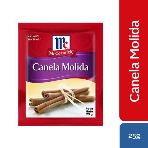 Canela Molida Refil Pack Mccormick - 25 g