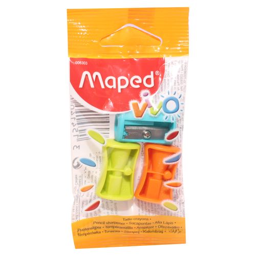 Sacapuntas Maped Vivo 3 Unidades