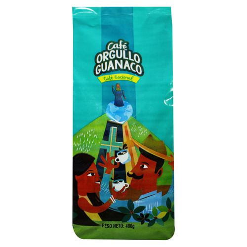 Café Tostado y Molido Orgul Guana Nacio 400 g