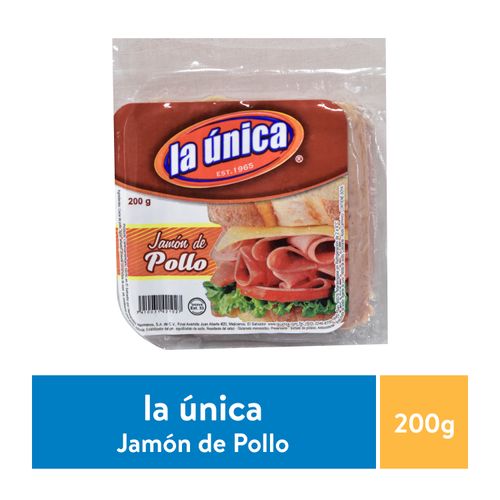 Jamon La Única De Pollo - 200 g