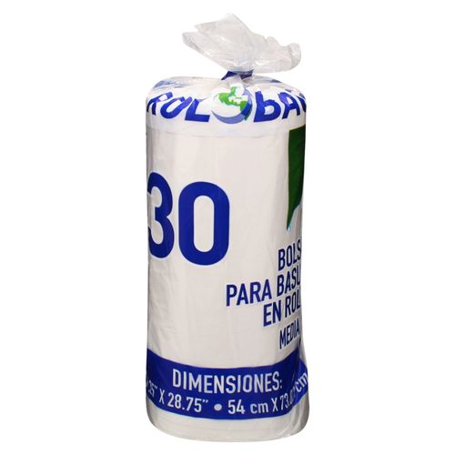 Bolsa Bas Termoenc Blanca Roll Med 30U