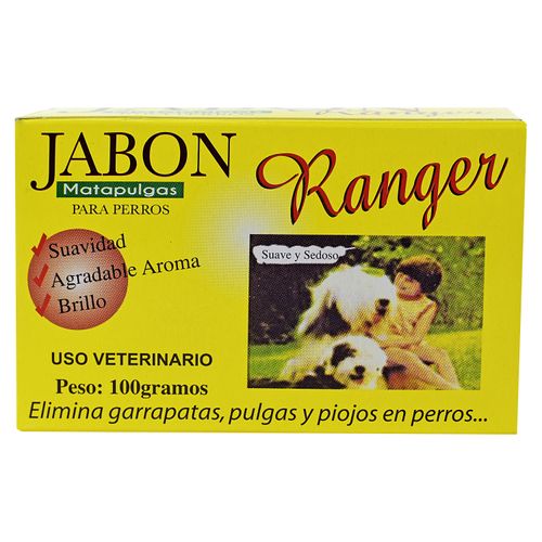 Jabón Ranger Mata Pulgas De - 100 g