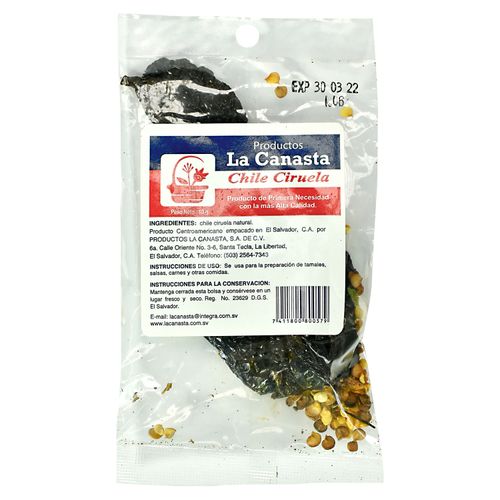 Chile Ciruela La Canasta 10 g