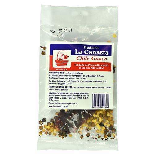 Chile Guaco La Canasta Bolsa 8 g