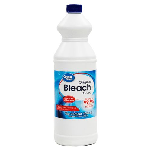 Cloro Great Value original -1000 ml