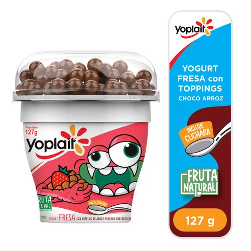 Yogurt Infantil Mini Topping de Arroz con Chocolate 127 g