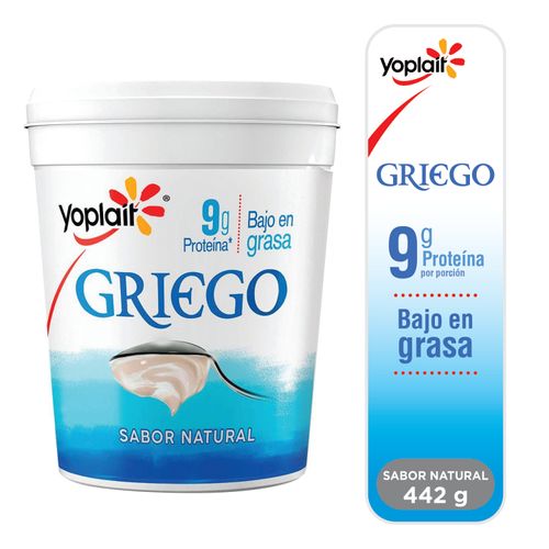 Yogurt Griego Natural Yoplait -442 g