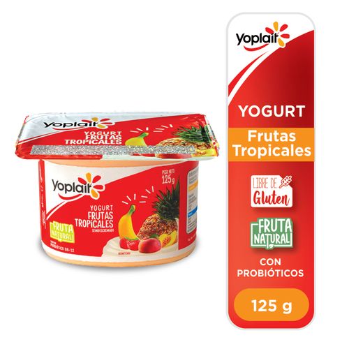 Yogurt Yoplait Batido Frutas Tropicales - 125 g