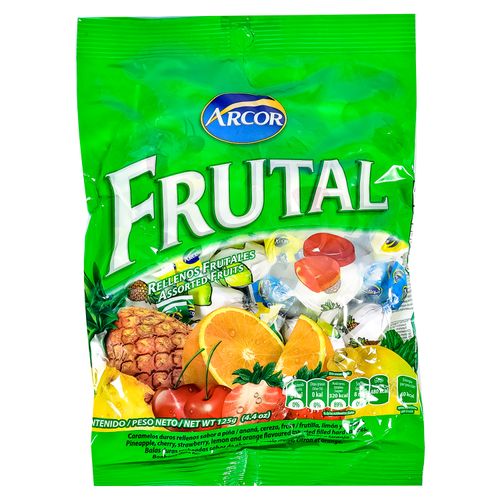 Dulces Arcor Frutales 125 g