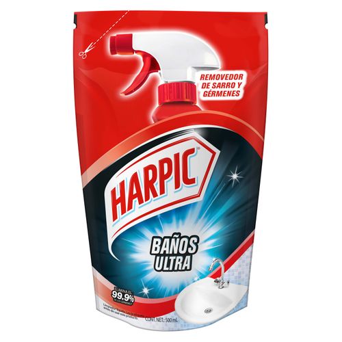 Limpiador De Baños Harpic Ultra Doypack - 500 ml