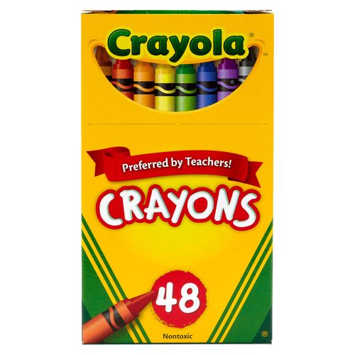 Crayon Regular Crayola De Cera  - 48 Unidades