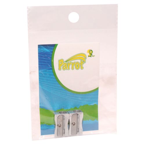 Sacapuntas Parrot Metalica- 2 Unidades