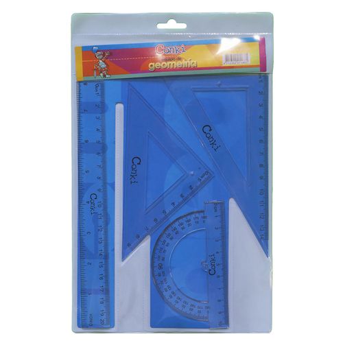 Estuche De Geometria Conki -20 cm
