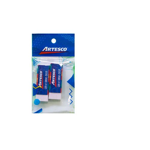 2 Pack De Borrador Artesco Blanco Grande