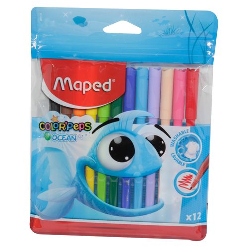 Rotulador Maped Color Peps Oceane 845720-12 Unidades