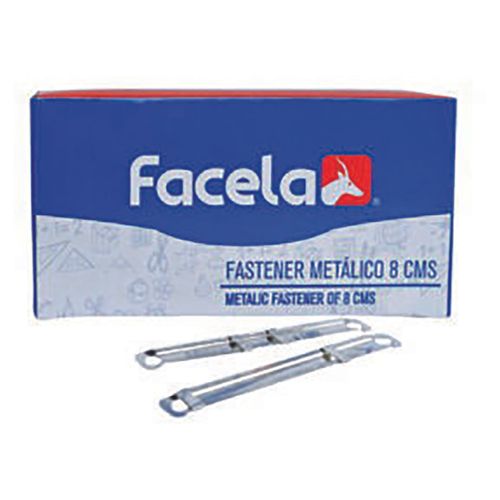 Fastener Facela, Metálico -8 cm