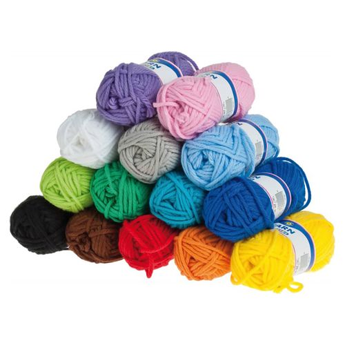 Bollo De Lana Parrot Varios Colores