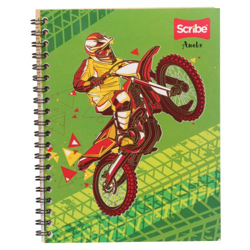 Cuaderno Scribe De Espiral  Rayado Anota 30p- 70 Hojas