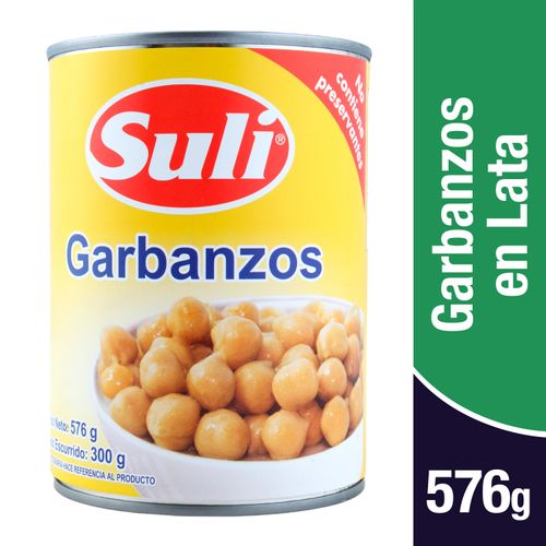 Garbanzos En Lata Suli - 576 g