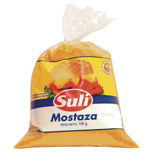 Salsa Mostaza Suli En Bolsa - 195 g