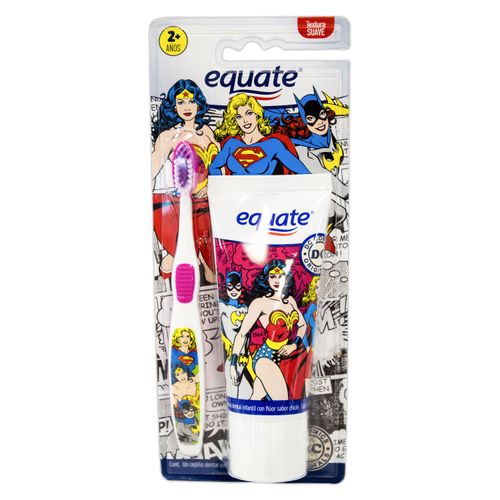 Kit Equate Avengers Crema- 24 ml + Cepillo - 1 Unidad