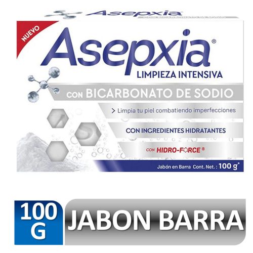 Jabón Asepxia Bicarbonato - 100 g