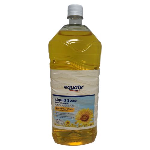 Jabón Liquído Equate Antibacterial Girasol 2000 ml