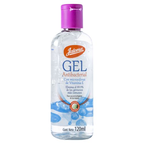 Gel Antibacte Con Vitami E Jaloma 120 ml