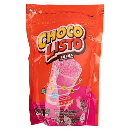 Choco Listo Modificado Sabor Fresa - 200 g