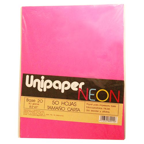 Papel Up Neon-50 Unidades