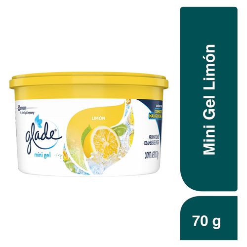 Mini Gel Limón Glade 70 g