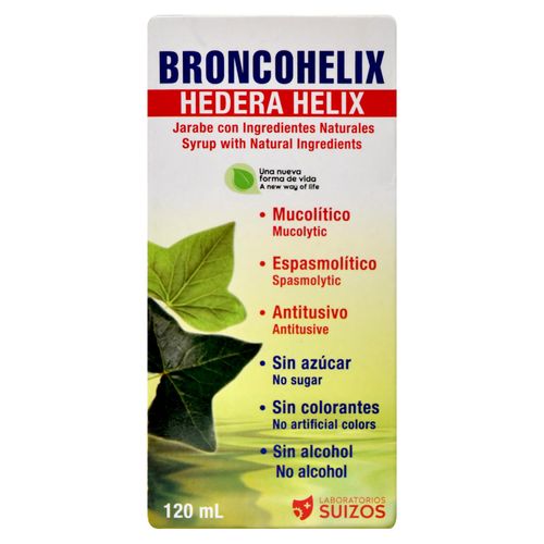 Jarabe Broncohelix Laboratorios Suizosx 120 ml