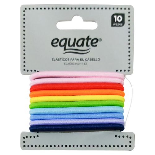 Colas Para Cabello Equate 10 Piezas