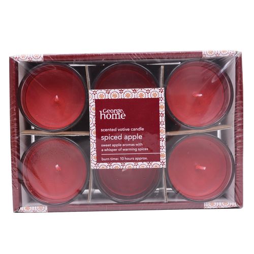 Votiva Aromaticas George Home Spiced Apple Set - 6 Unidades