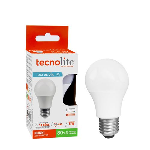 Bombillo Led 5W Luz Blanca