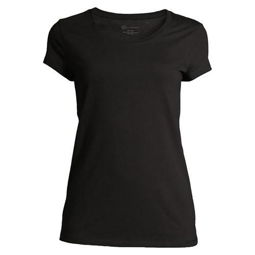 T shirt NOBO manga corta para dama, talla : XL Negro