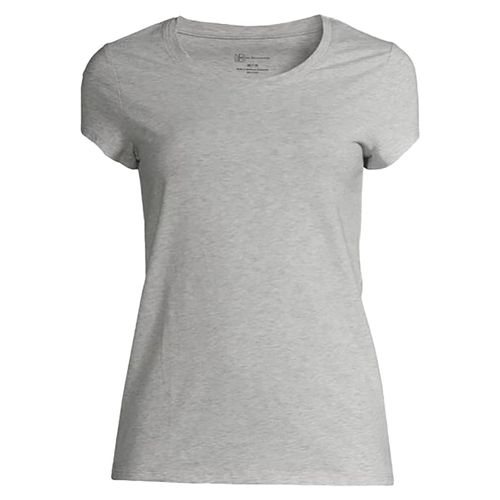 T shirt NOBO manga corta para dama, talla : M Gris