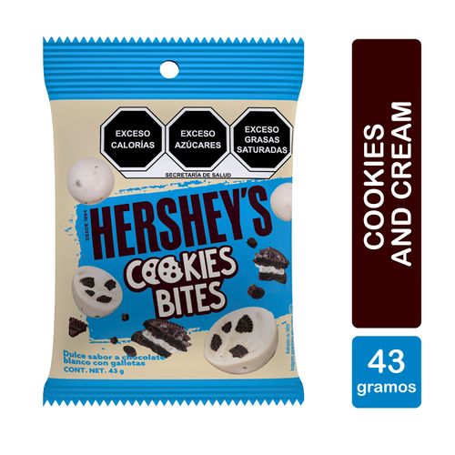 Chocolate Hersheys Blanco Cookies N Creme Bites - 43 g