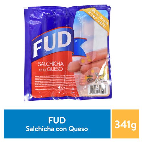 Salchicha Con Queso Fud - 341 g