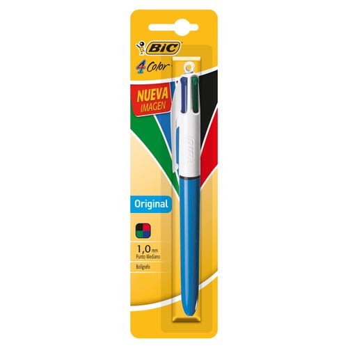 Boligrafo Bic Clasico Bl -4 Colores