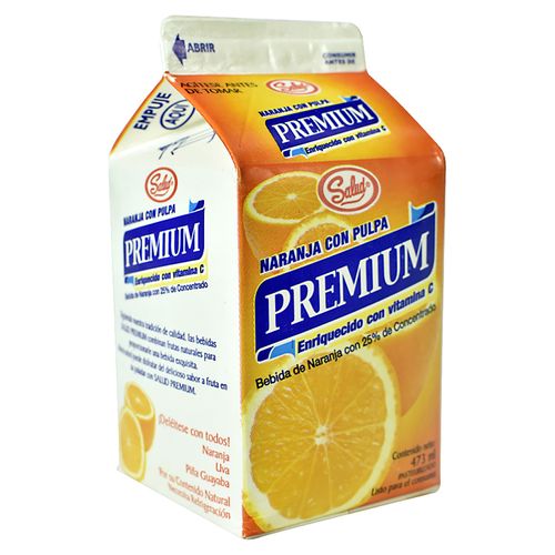 Jugo Salud Premium Naranja - 473 ml