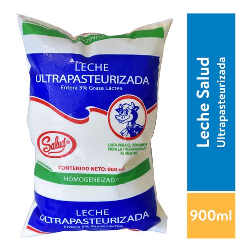 Leche Fresca Salud Entera Bolsa - 900 ml