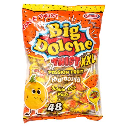 Bombones Vensus Twis Maracuya Xxl  48Ea