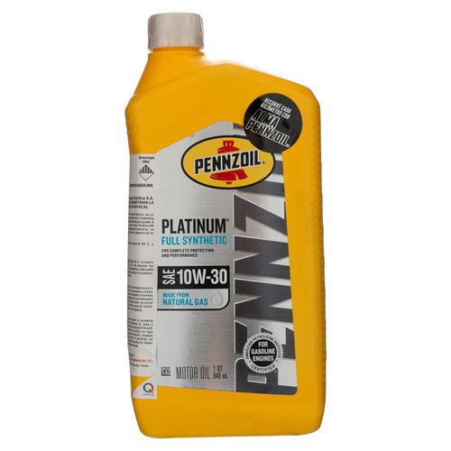 Lubricante Pennzoil 10W 30Qt