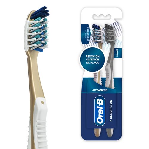 Cepillo Dental Oral B Para Salud Benef 2 Unidades