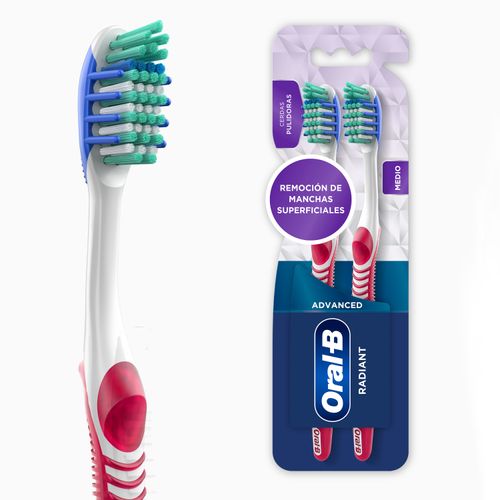 Cepillo Dental Oral B Advantage Med 2 Unidades