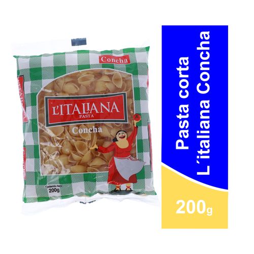 Pasta Corta L´italiana Concha - 200 g